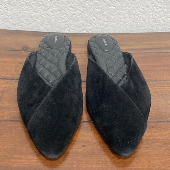 Birdies The Swan Black Slip On Mules Size 9.5 - Picture 3 of 8